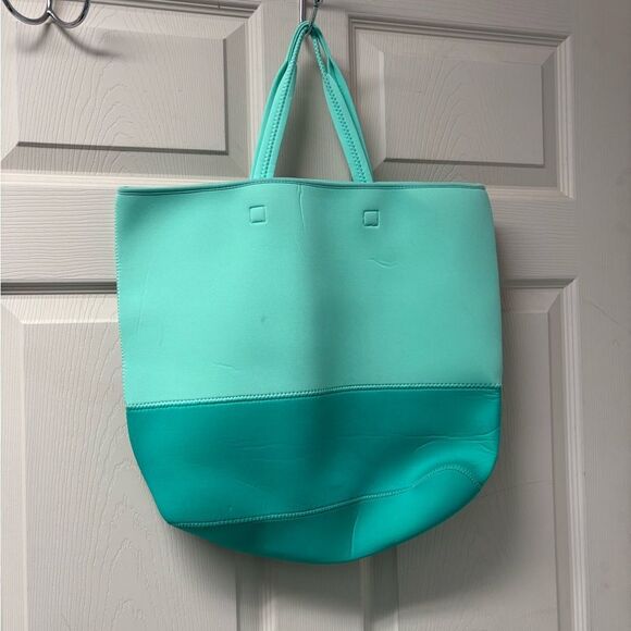 NWT Tupperware Green Neoprene Tote Bag - Picture 4 of 9